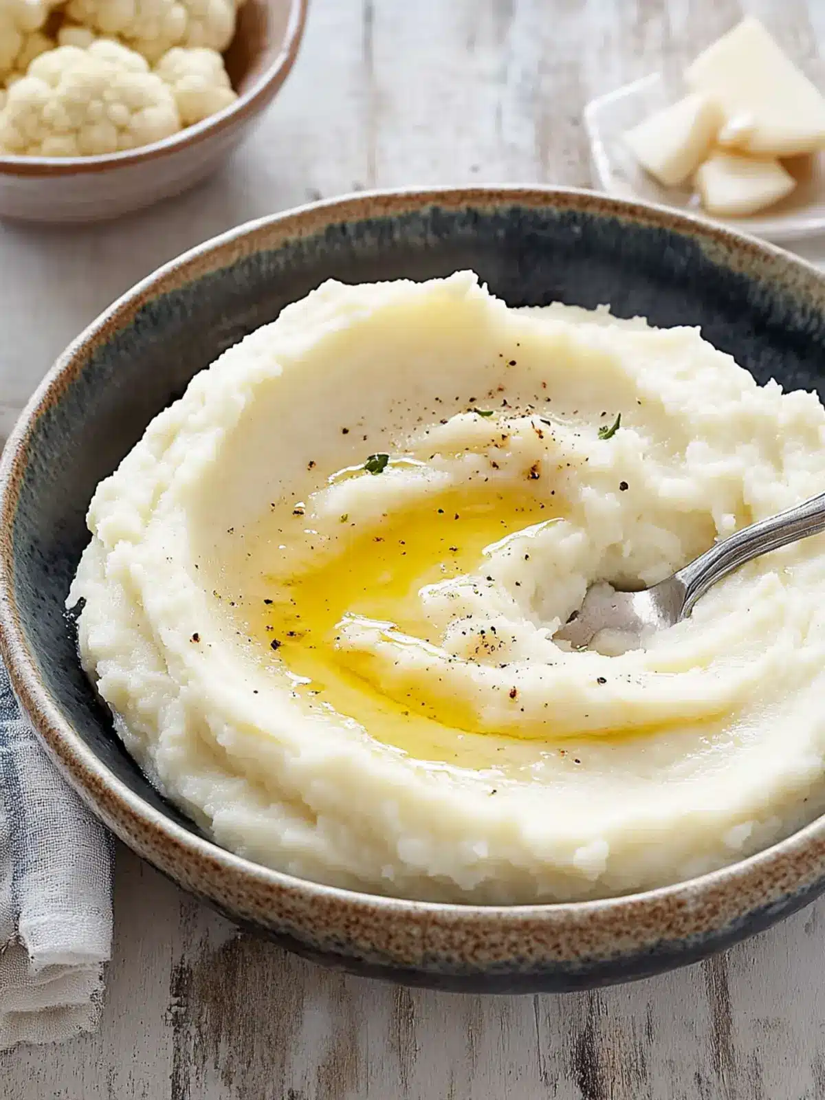 Buttery Cauliflower Mash