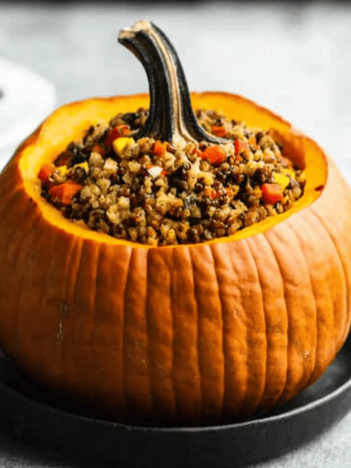 Dinner in a Pumpkin