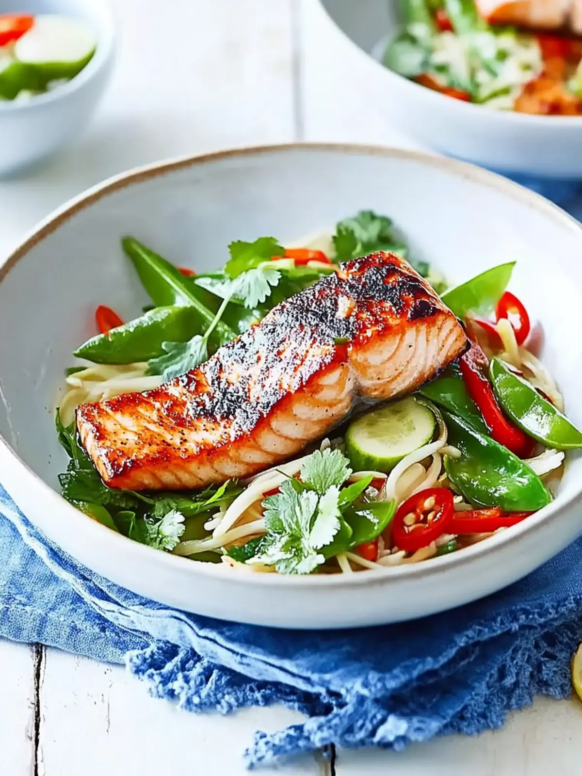 Savory Salmon Stir-Fry: Quick, Healthy Dinner in 25 Minutes 3 Salmon stir-fry