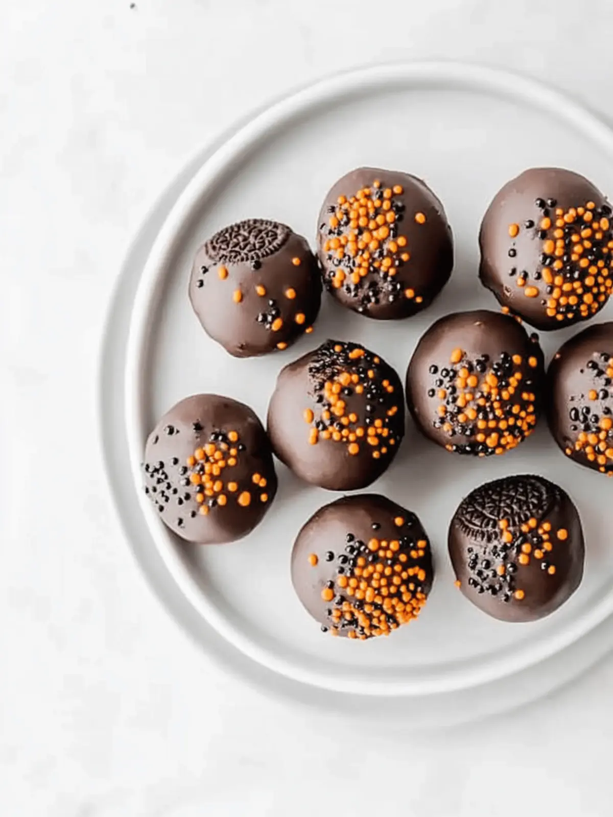 Halloween Oreo Balls