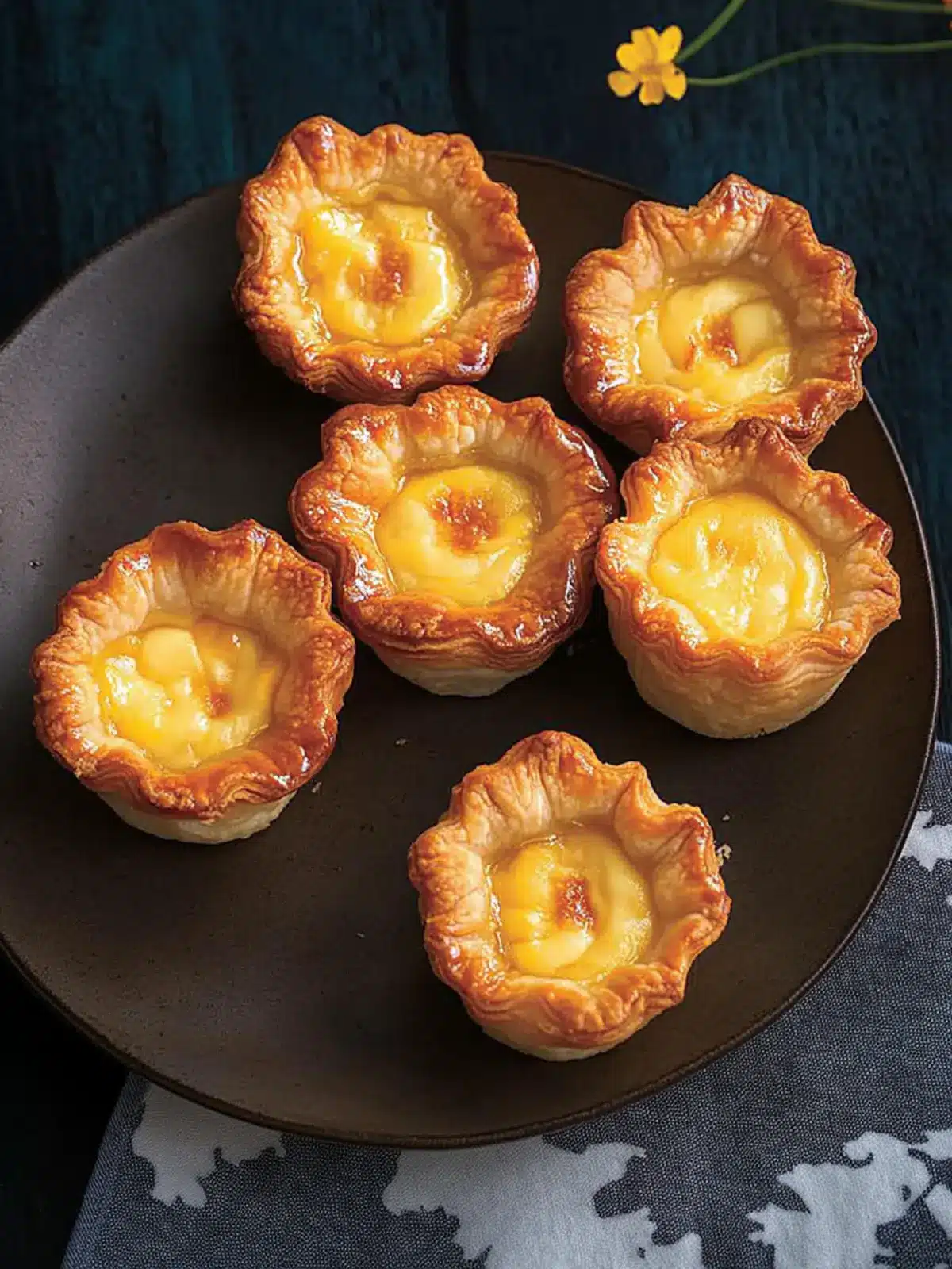Dim Sum Custard Tarts