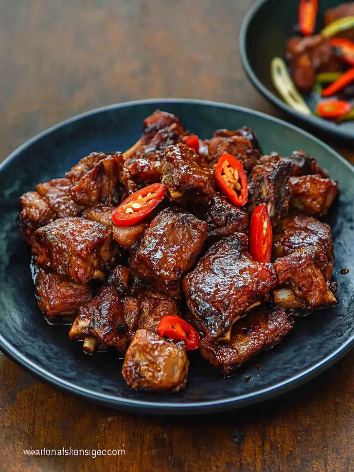 Spicy Pork Ribs Adobo