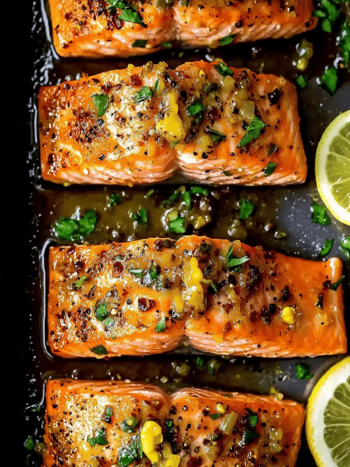 Honey Garlic Butter Baked Salmon: Your Go-To Quick Dinner Star 3 Honey Garlic Butter Baked Salmon