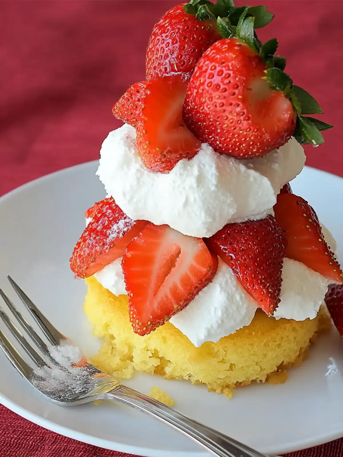 Easy Strawberry Shortcake: A Sweet, Whipped Delight 3 Easy Strawberry Shortcake