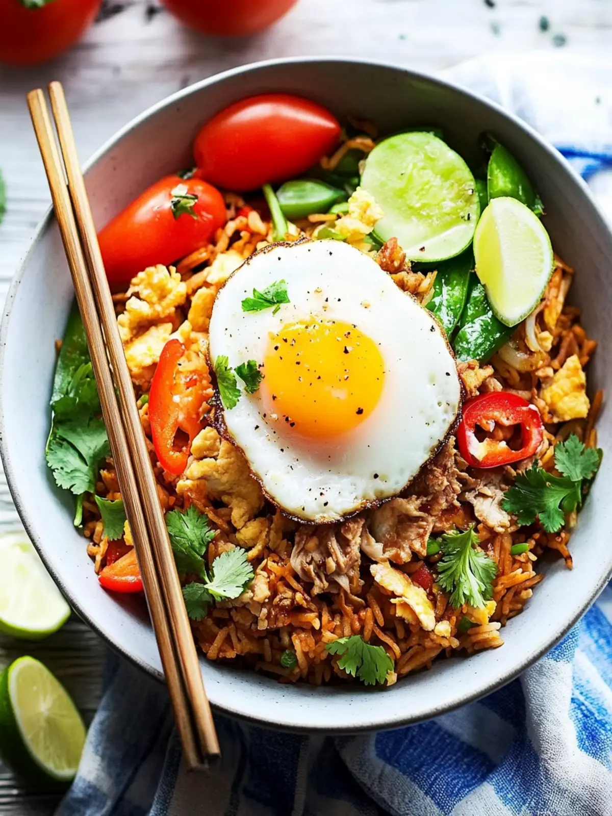 Irresistible Nasi Goreng with Fried Eggs for Quick Comfort Food 3 Nasi Goreng with Fried Eggs