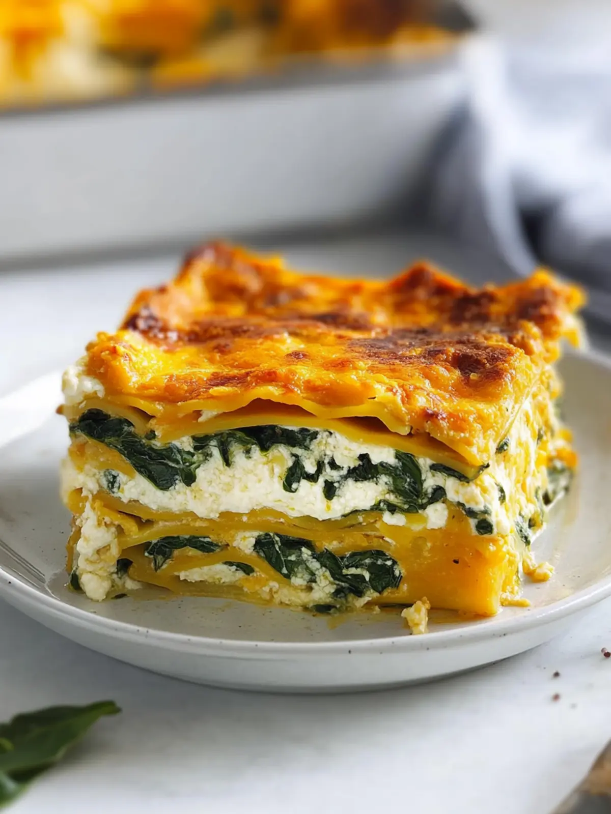 Roasted Pumpkin and Spinach Lasagne: Cozy Italian Comfort Food 2 Roasted Pumpkin and Spinach Lasagne