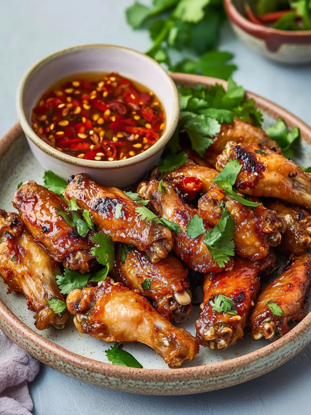 Crispy Air Fryer Vietnamese Chicken Wings for Flavor Lovers 2 Air Fryer Vietnamese Chicken Wings