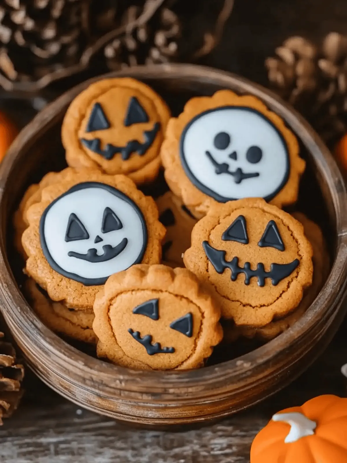 Pumpkin Spiced Halloween Cookies: Sweet, Spooky Delight! 2 Pumpkin Spiced Halloween Cookies: A Sweet and Spooky Treat