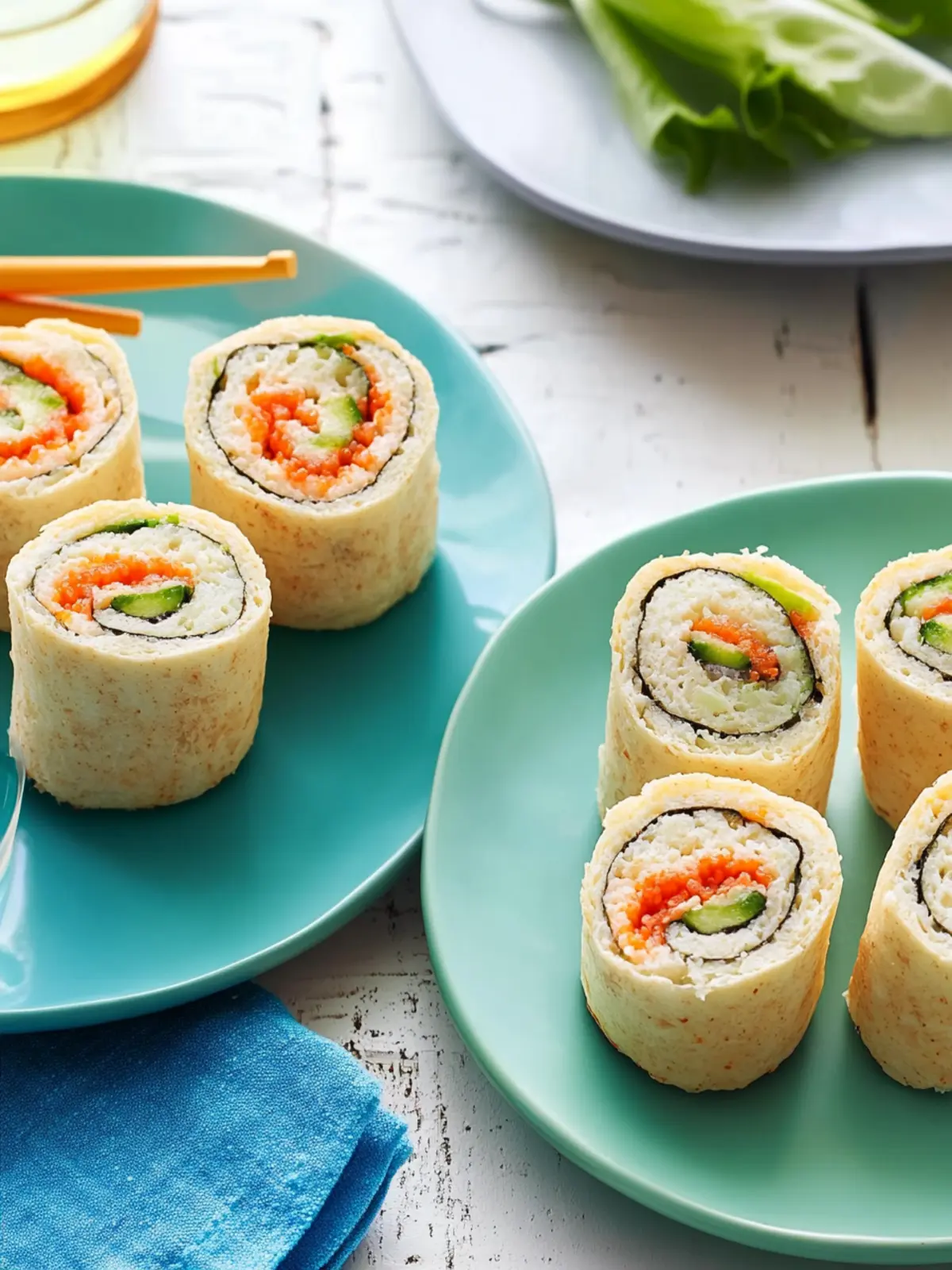 Bread Sushi Rolls