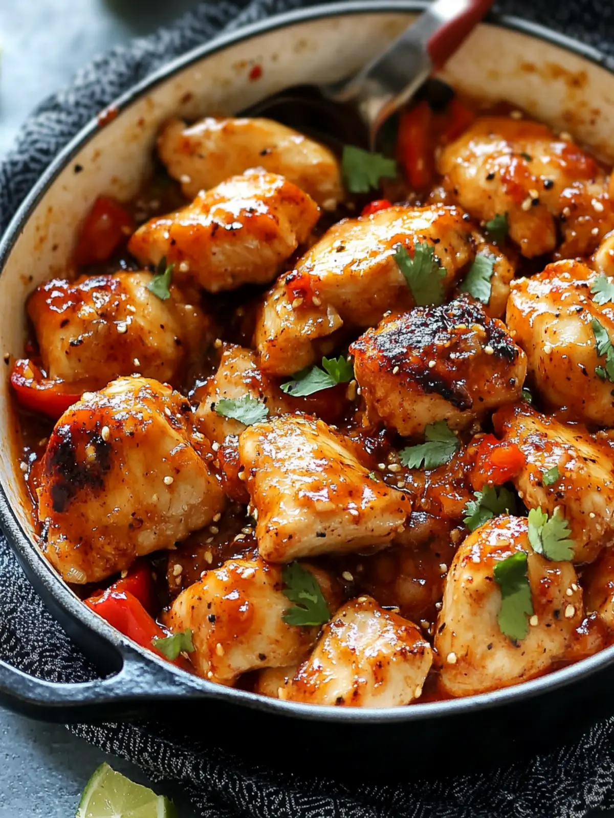 Honey Mustard Chilli Chicken