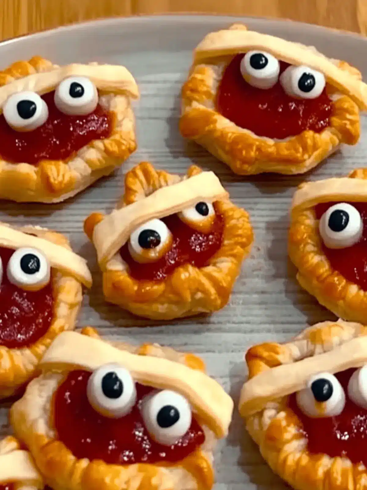 Halloween Mummy Hand Pies