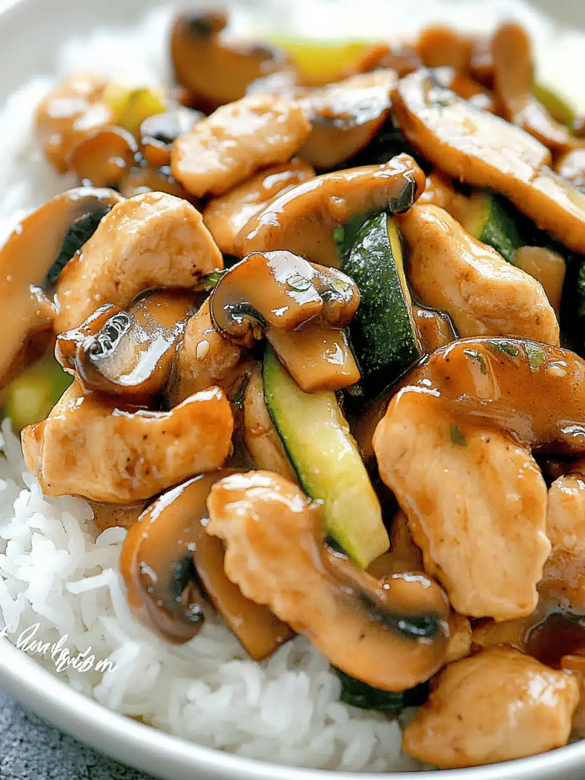 Panda Express Mushroom Chicken Copycat