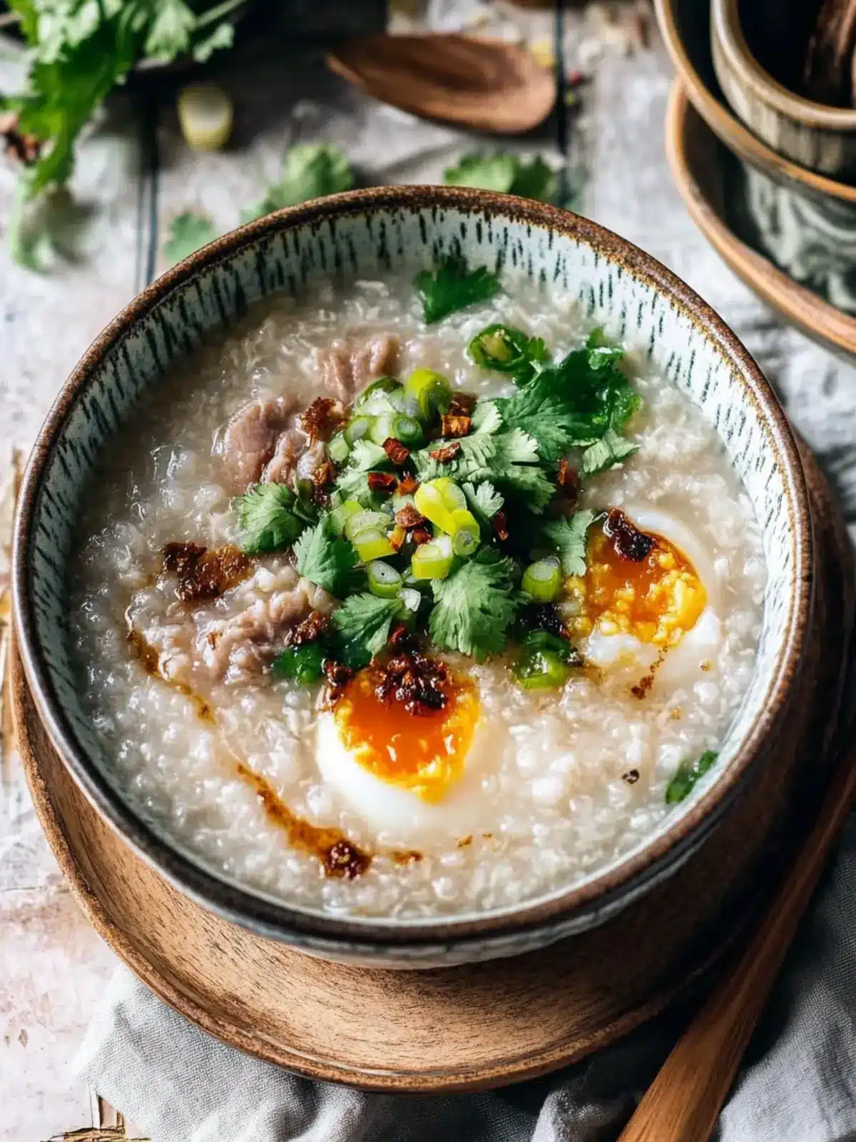 Savory Century Egg Congee With Pork for Ultimate Comfort 2 Century Egg Congee With Pork