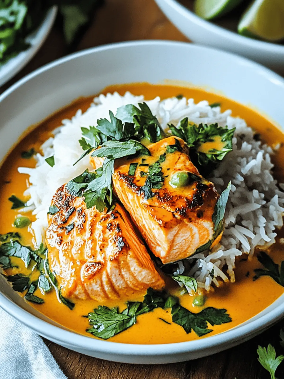 Coconut Salmon Curry