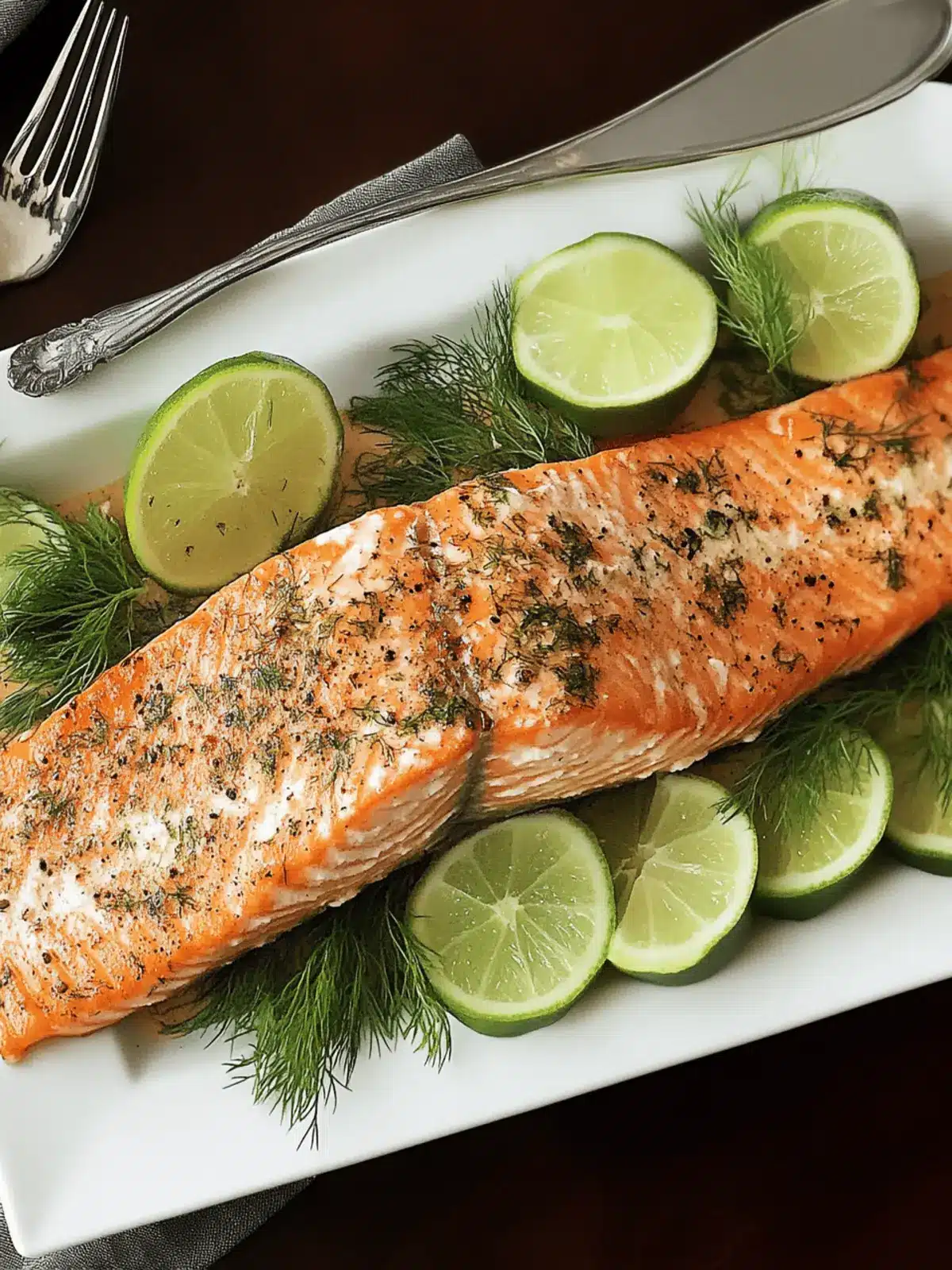 Simple Baked Salmon with Dill and Fresh Lime for Easy Dinners 4 Simple Baked Salmon with Dill and Fresh Lime