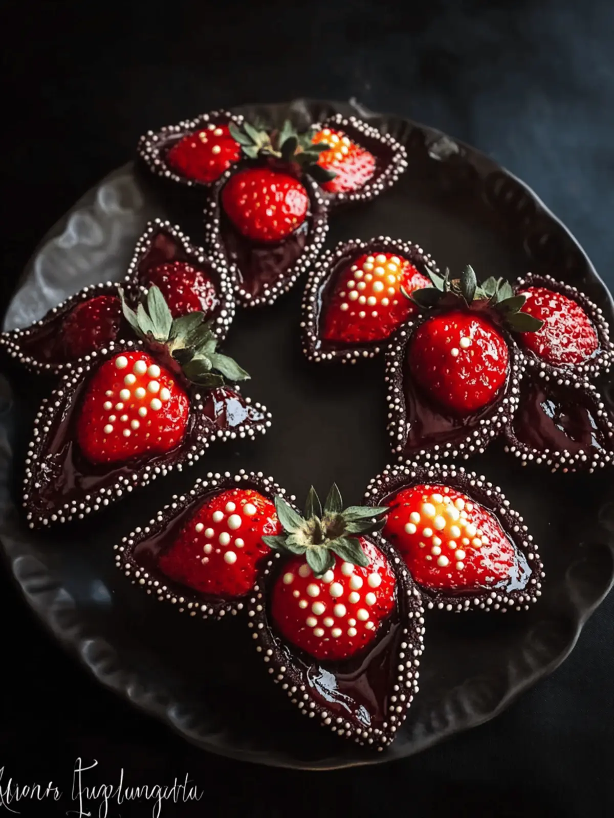 Stranger Things Demogorgon Strawberries