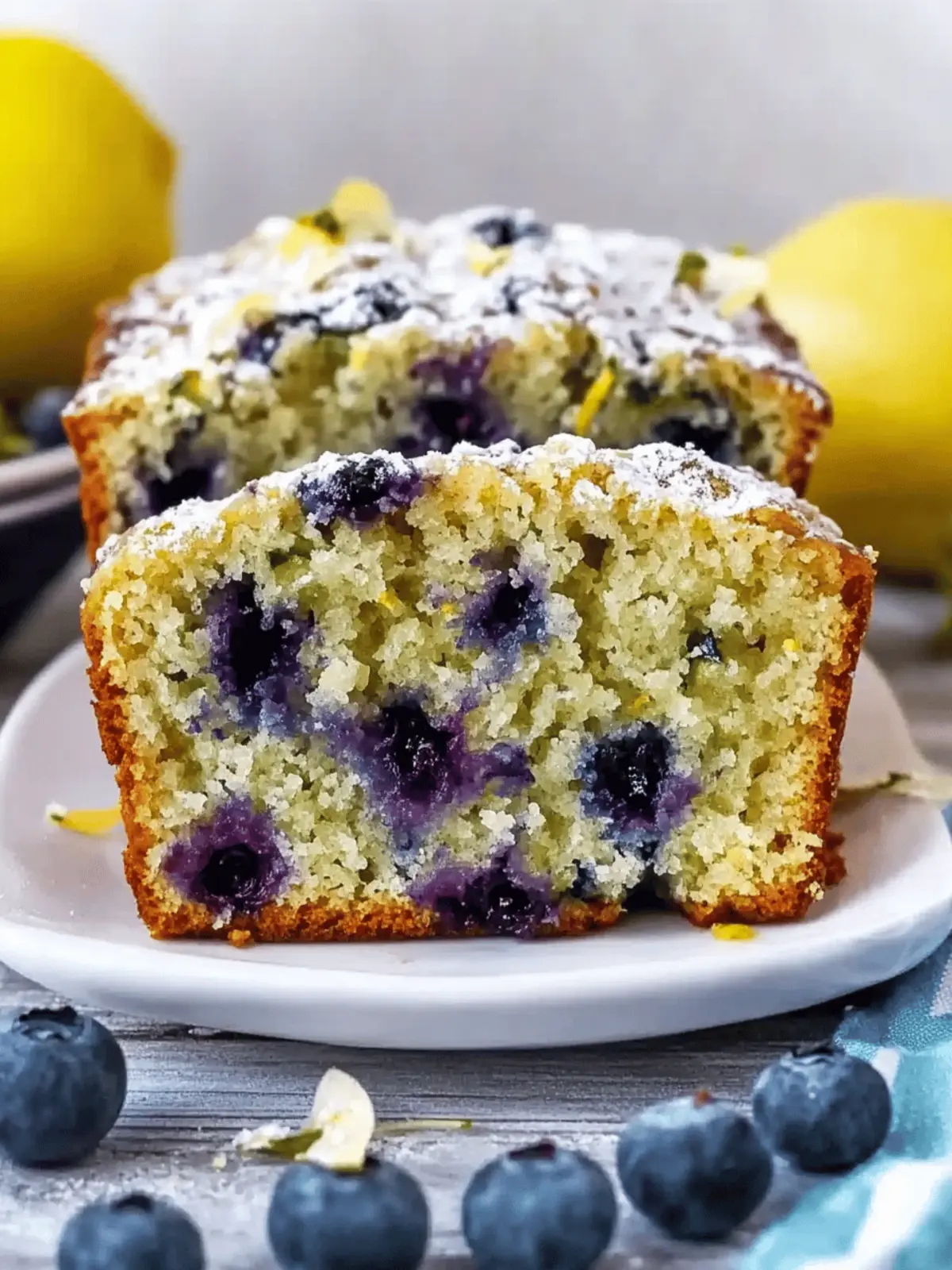 Lemon Blueberry Zucchini Bread for a Moist, Healthy Snack 2 Lemon Blueberry Zucchini Bread