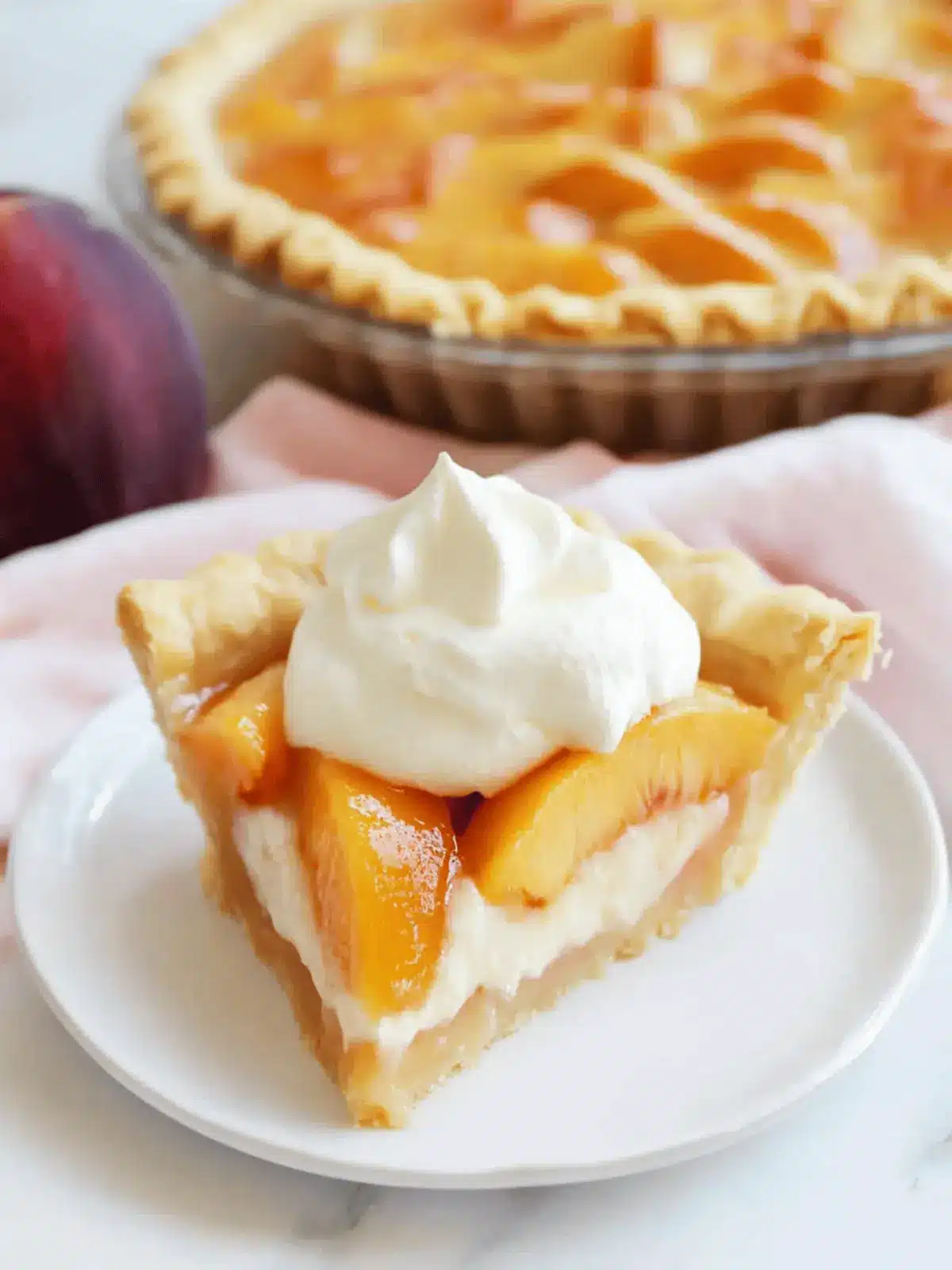 Summer's Dreamy Peaches and Cream Pie You Can't Resist 4 Peaches and Cream Pie