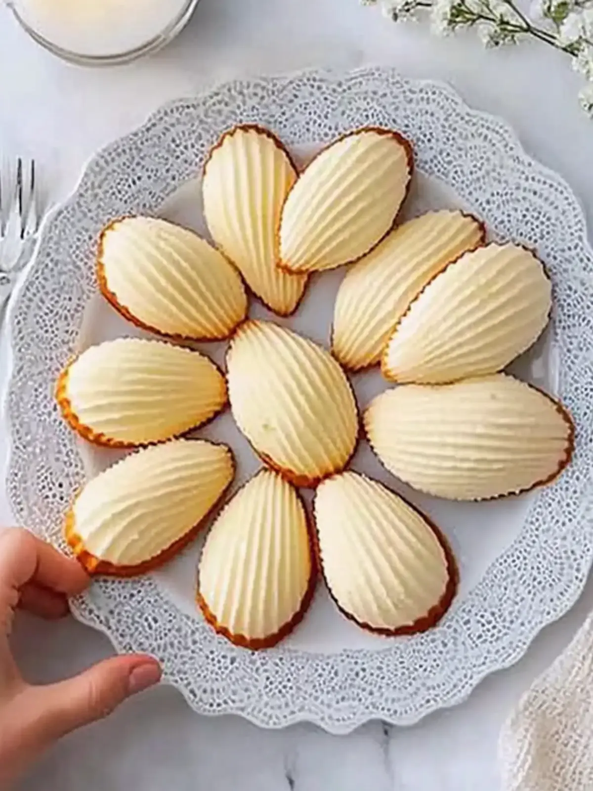 Buttermint madeleines