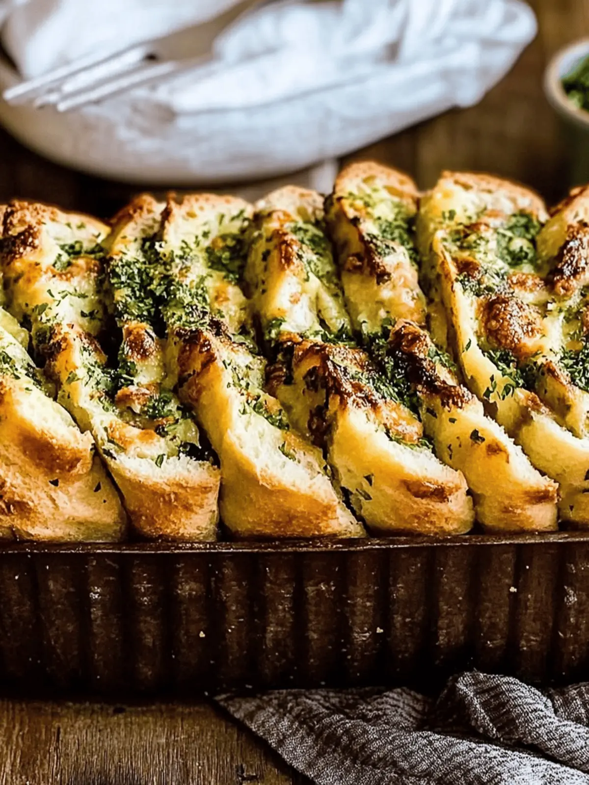 Irresistible Tear-and-Share Garlic Bread with Gooey Cheese 4 Tear-and-share garlic bread