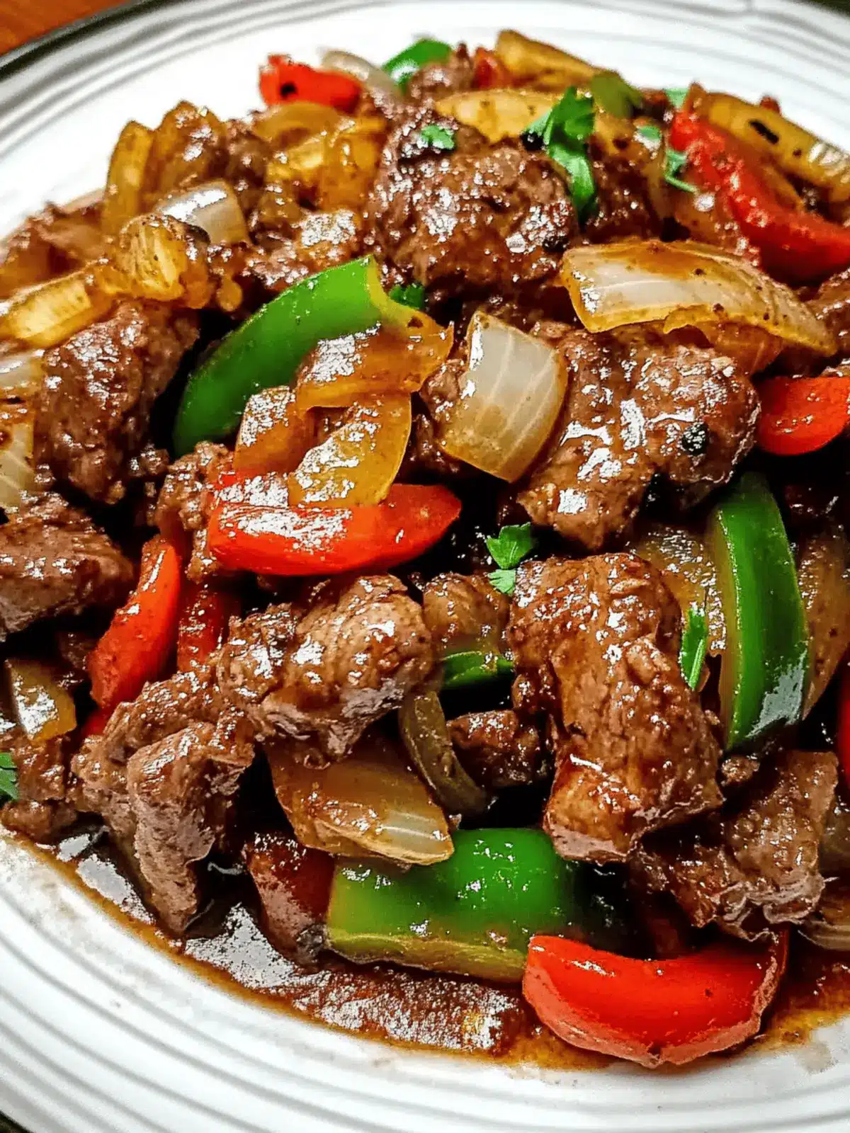 Delicious Pepper Steak with Bell Peppers and Onion Bliss 2 Pepper Steak with Bell Peppers and Onion