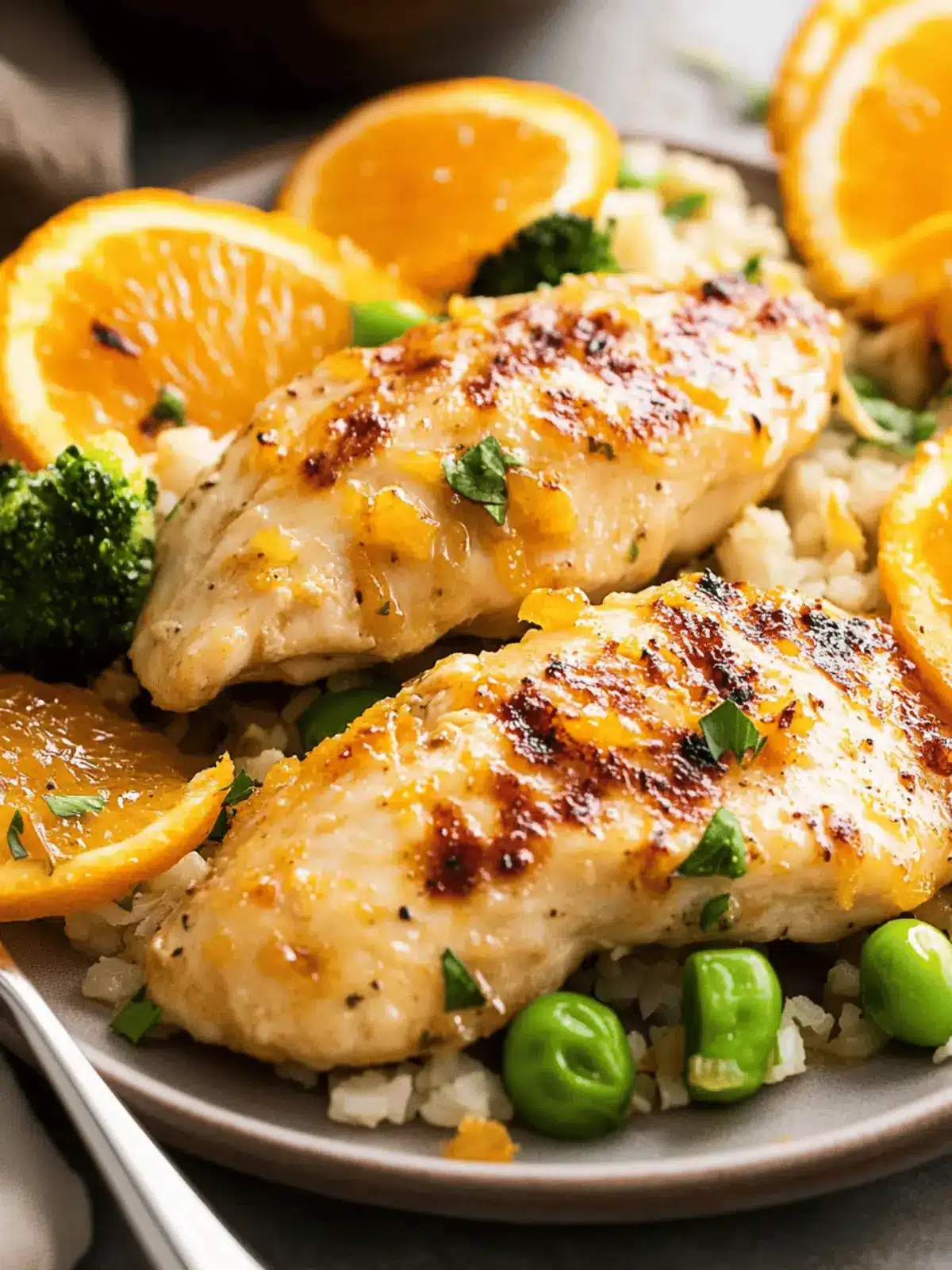 Easy Baked Orange Chicken Sheet Pan Dinner for Busy Nights 2 Baked Orange Chicken Sheet Pan Dinner
