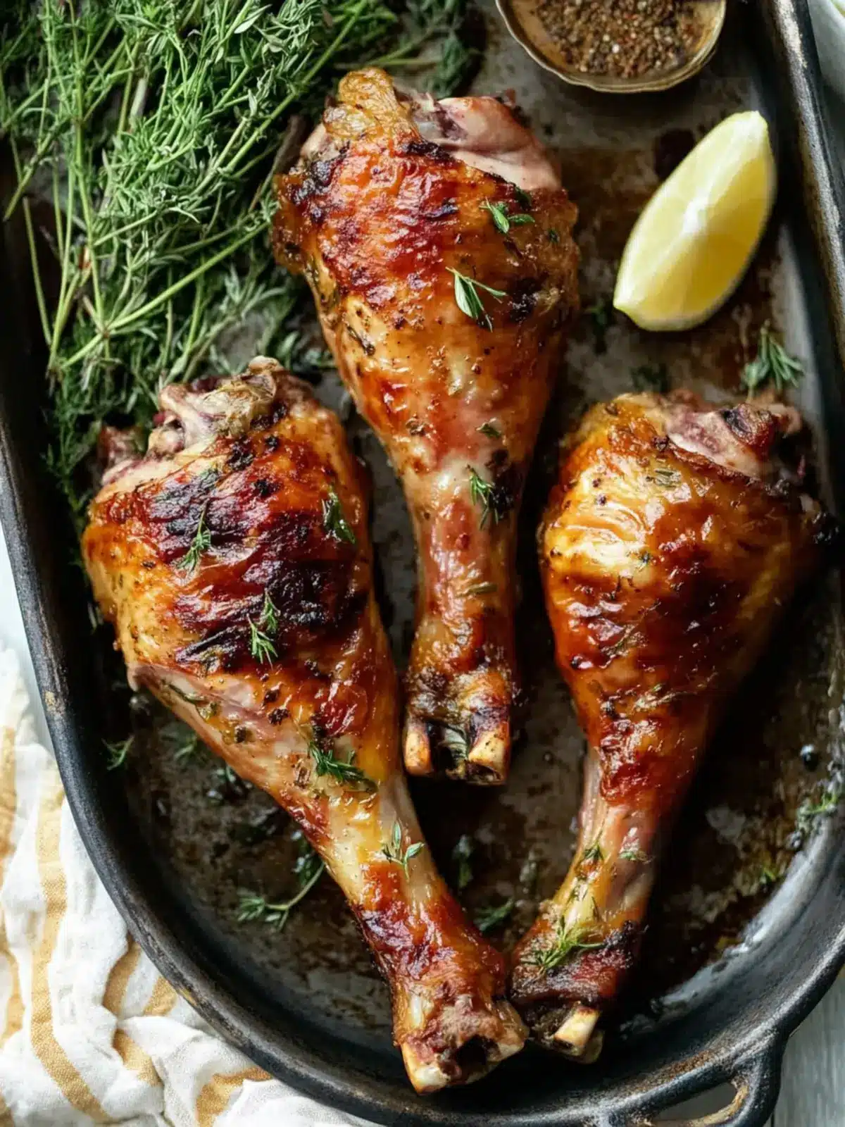 Savory Lemongrass Turkey Legs for a Flavorful Holiday Feast 4 Lemongrass Turkey Legs