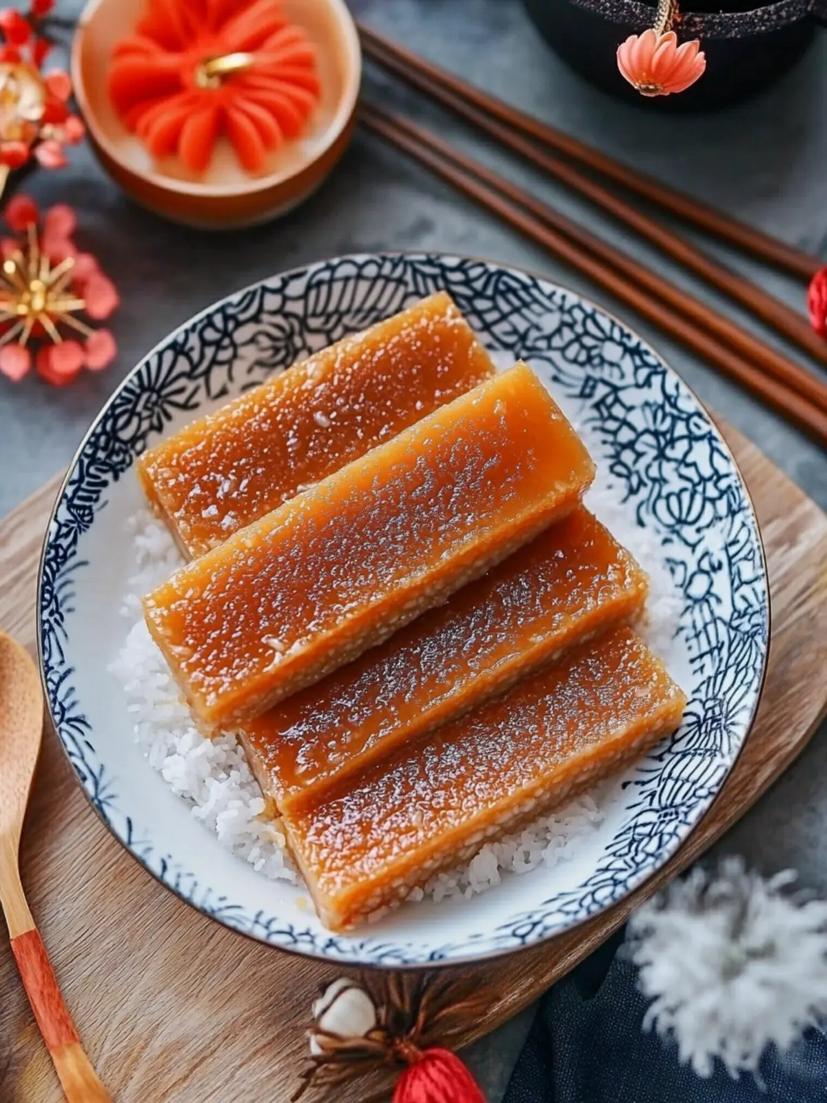 Nian Gao (Chinese New Year Sweet Rice Cake)