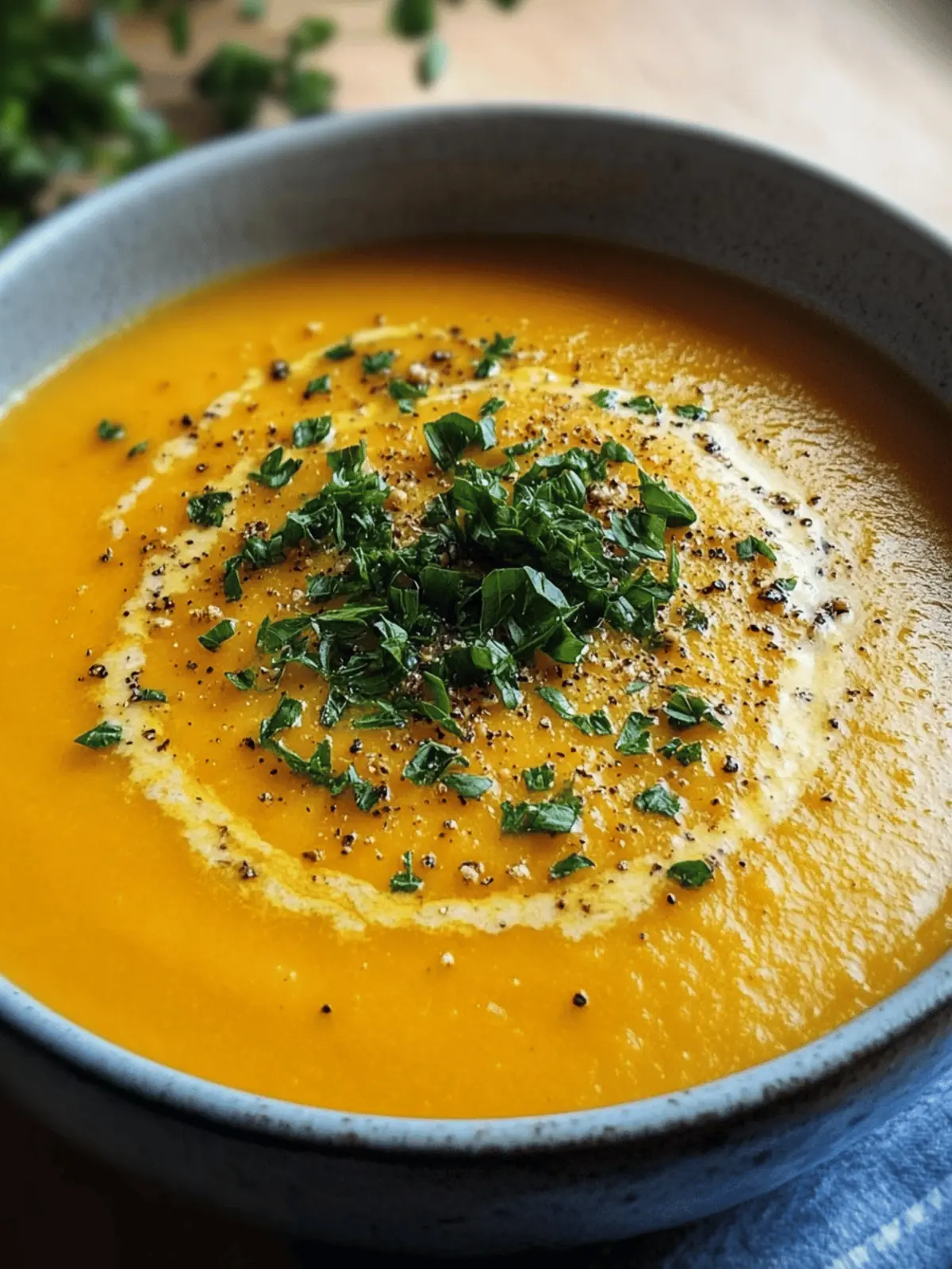 Creamy Butternut Squash Soup Recipe