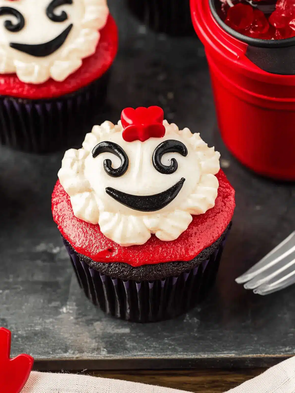 Vampire Cupcake Recipe That's Perfect for Your Halloween Bash 4 Vampire Cupcake Recipe