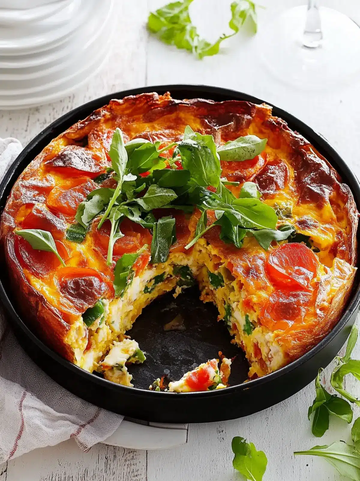 Flavor-Packed Cake Tin Frittata for Healthy Meal Prep 3 Cake Tin Frittata