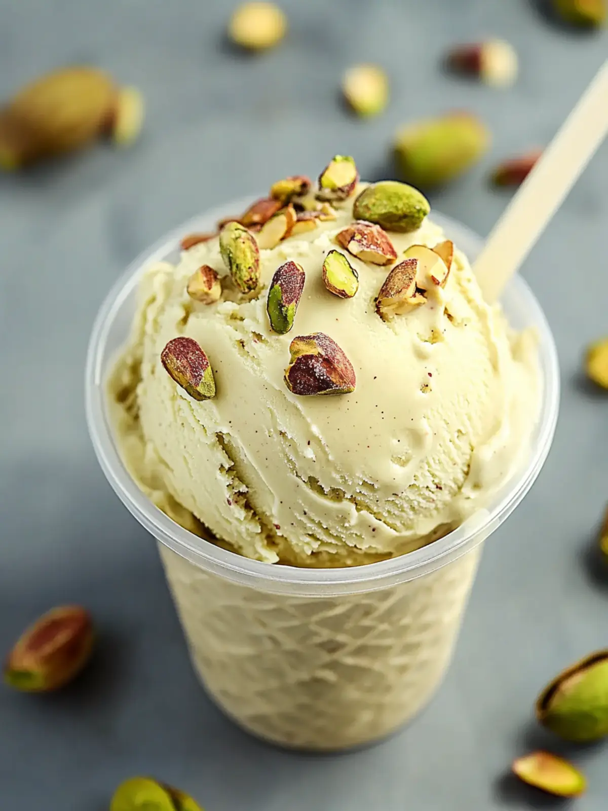 Pistachio Ninja Creami Protein Ice Cream