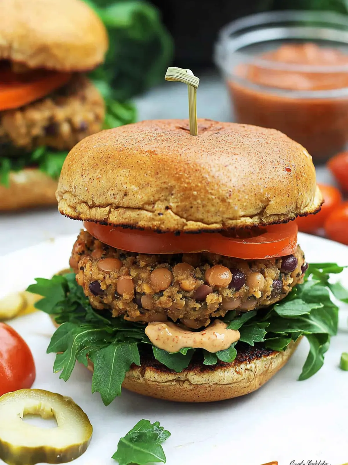 Delicious Black Eyed Pea Burgers with a Veggie Twist 2 Black Eyed Pea Burgers