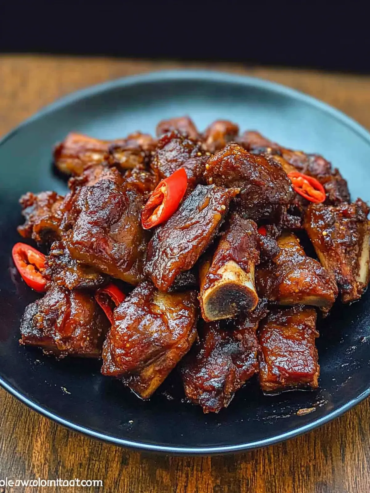 Spicy Pork Ribs Adobo