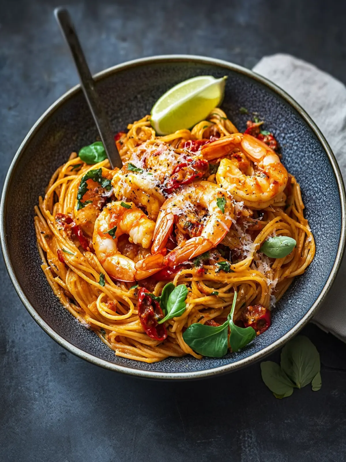 Marry Me Red Curry Prawn Pasta
