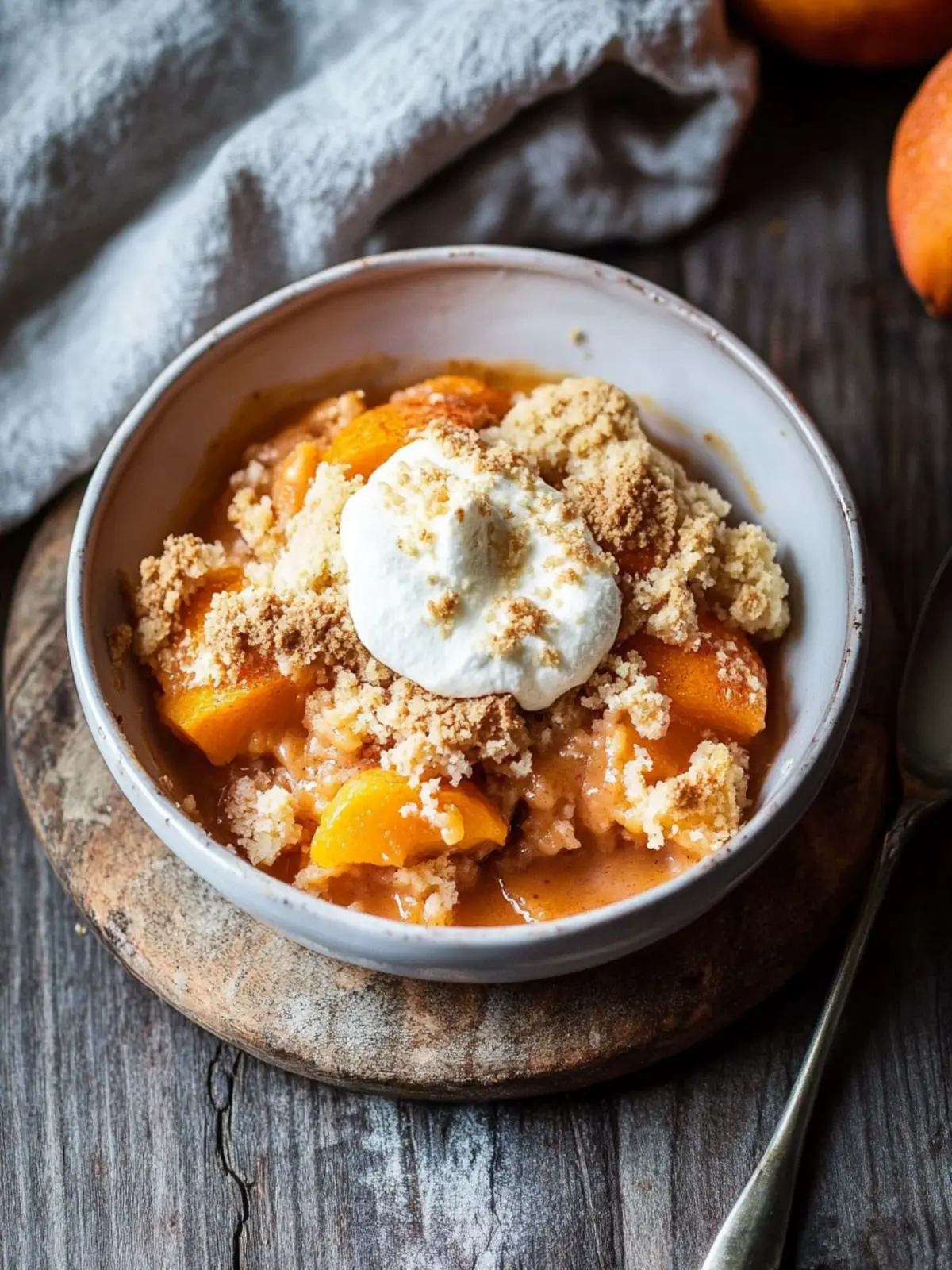 Heavenly Persimmon Cobbler with Flaky Biscuit Topping 2 Persimmon Cobbler