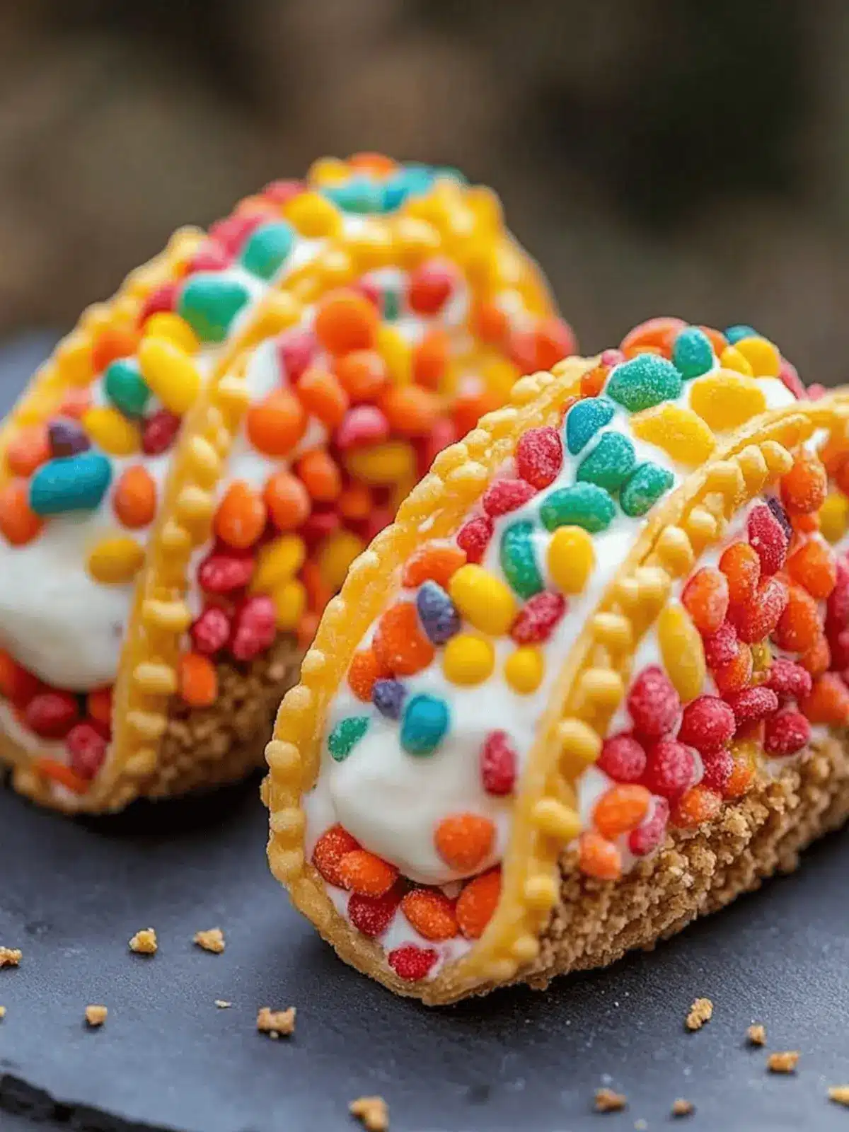 Delightful Fruity Pebbles Cheesecake Tacos for Sweet Moments 2 Fruity Pebbles Cheesecake Tacos