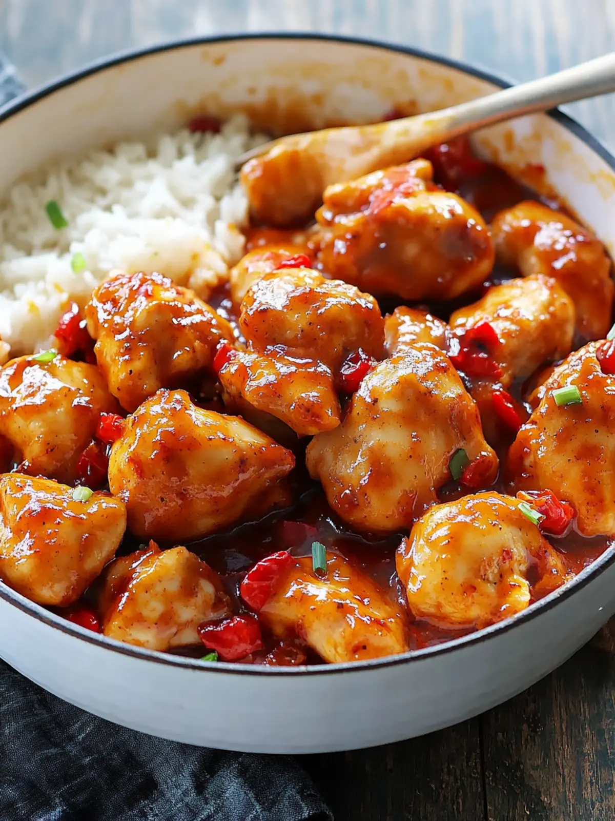 Honey Mustard Chilli Chicken