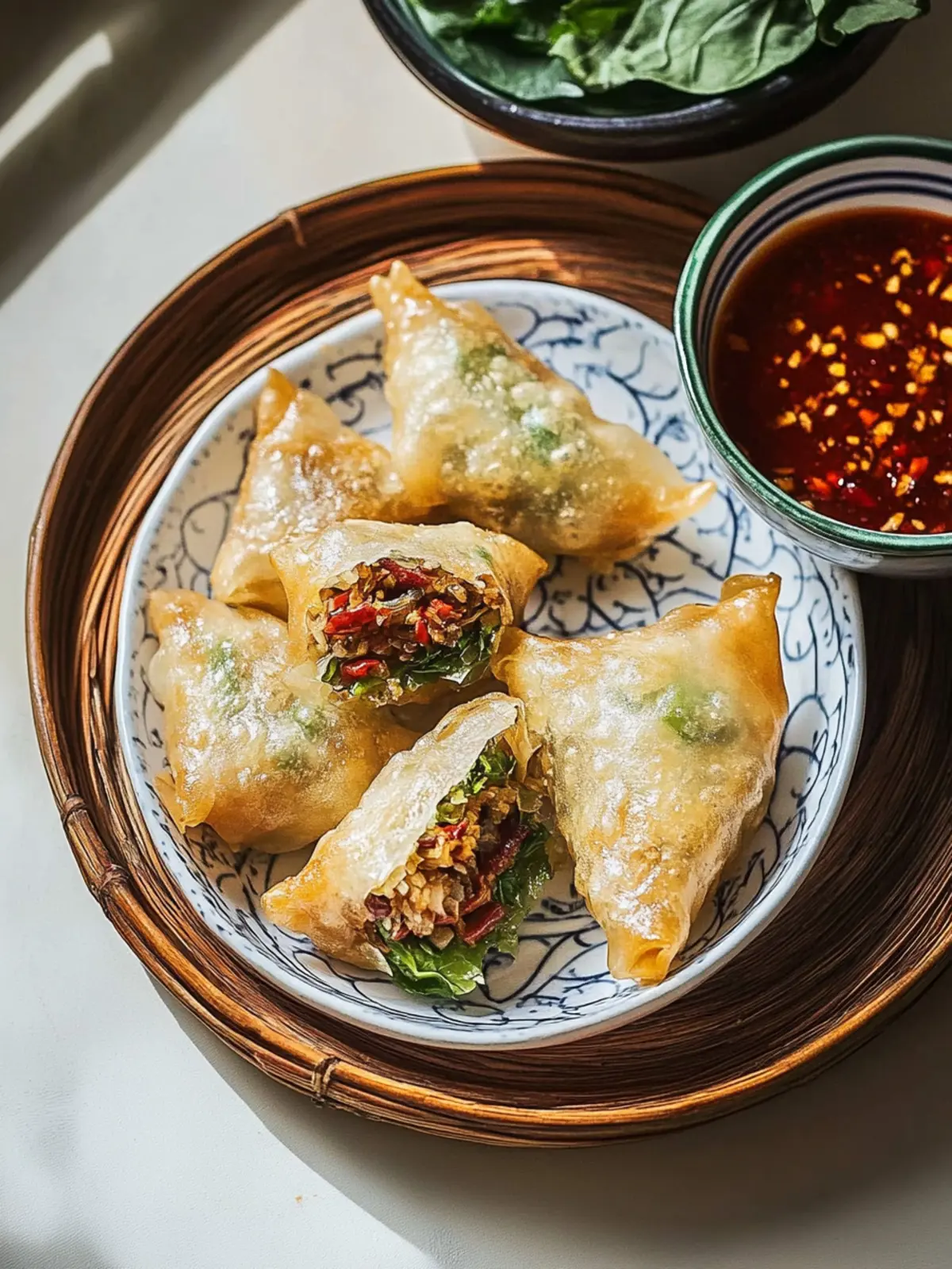 Crispy San Choy Kopita Rice Paper Triangles for Easy Snacking 2 Crispy San Choy Kopita Rice Paper Triangles