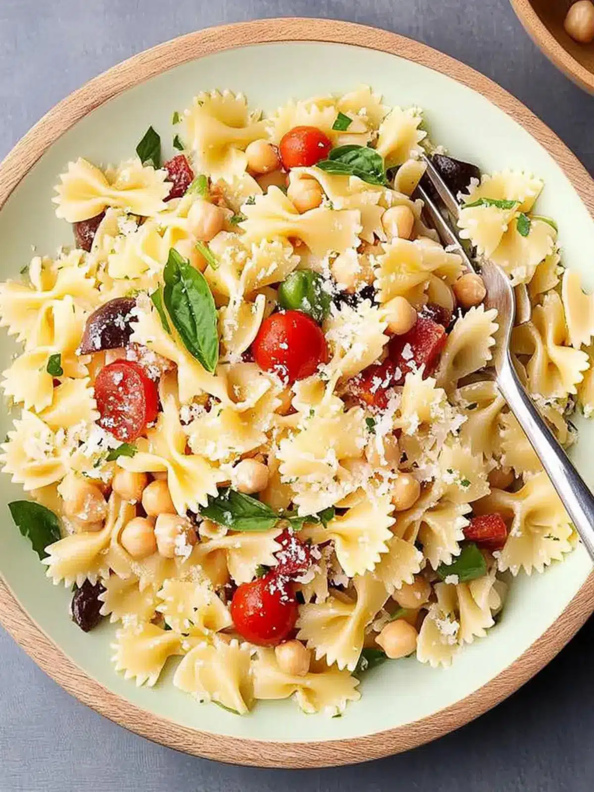 Chickpea Pasta Salad
