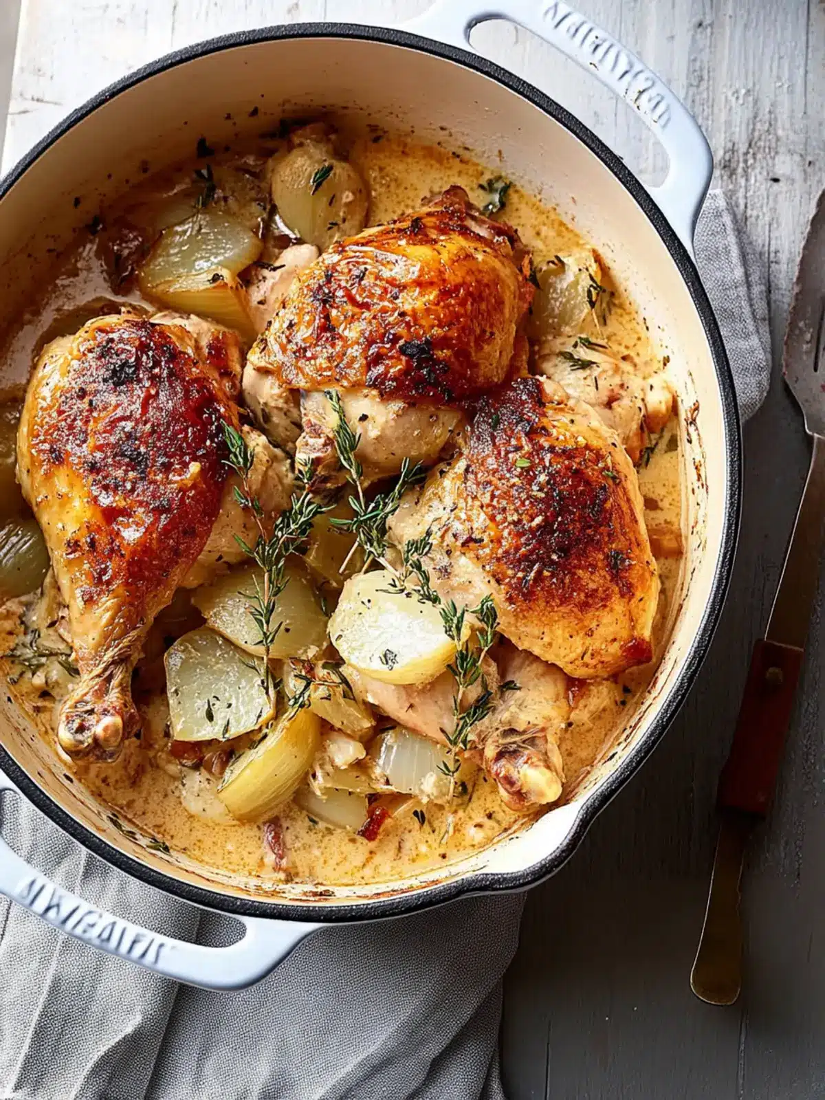 Savory Creamy One Pot Roast Chicken for Effortless Dinners 4 Creamy One Pot Roast Chicken