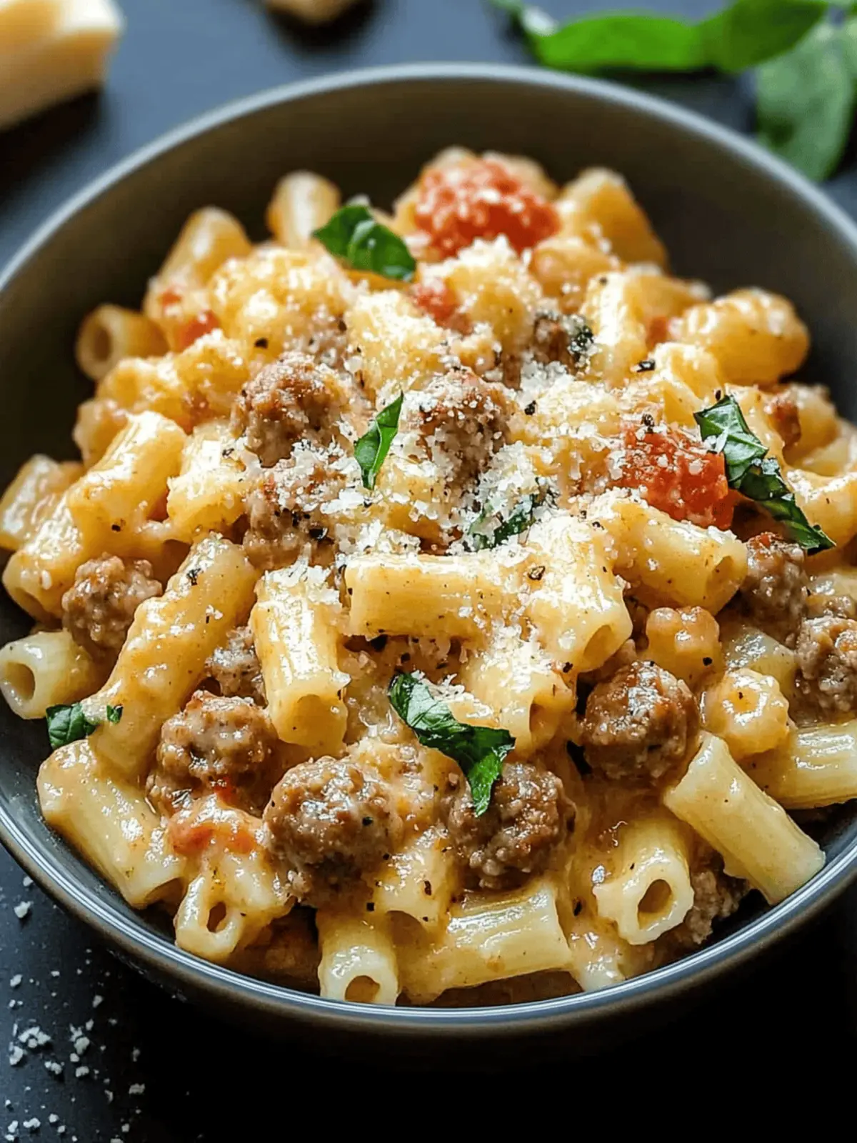 Creamy Marry Me Ditalini Sausage Pasta