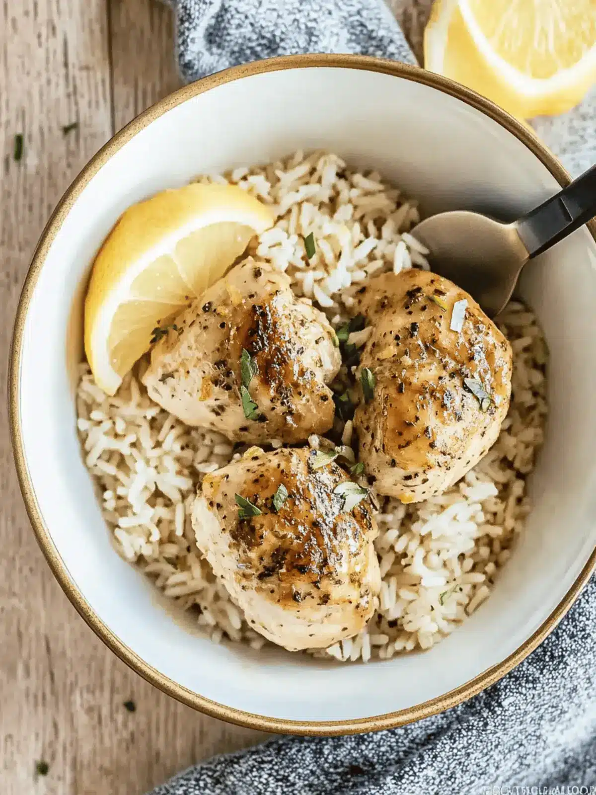 Crock-Pot Lemon Chicken and Rice: Effortless Comfort in a Bowl 2 Crock-Pot Lemon Chicken and Rice