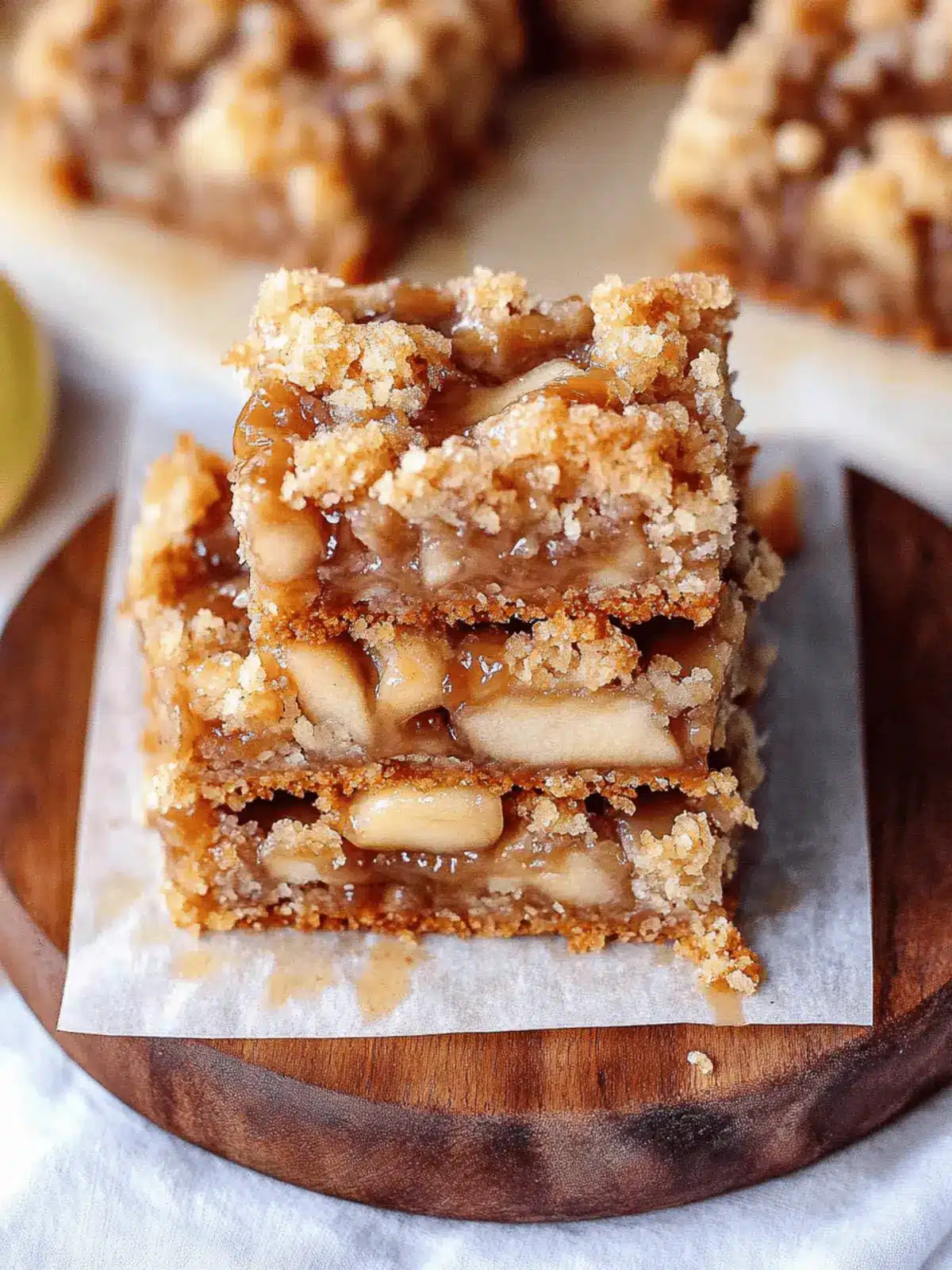 Salted Caramel Apple Pie Bars Guilt-Free Indulgence 2 Salted Caramel Apple Pie Bars