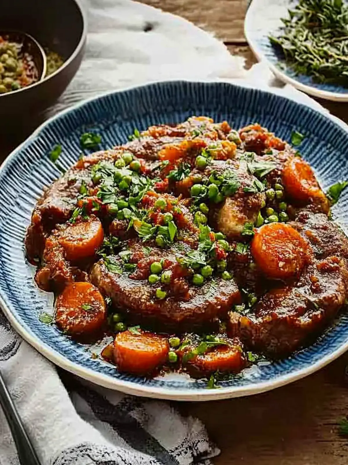 Asian Osso Bucco with Coriander Gremolata