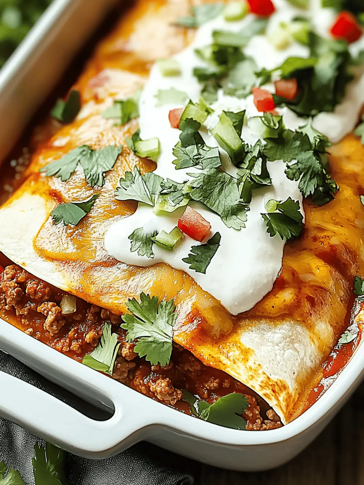 Easy Ground Beef Enchiladas for Cozy Family Nights 4 Easy Ground Beef Enchiladas