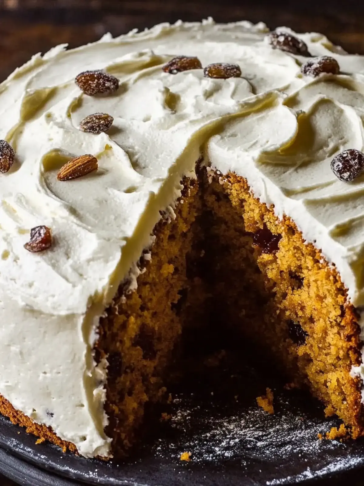 Moist Rum and Almond Fruit Cake for Festive Cheer 4 Rum and almond fruit cake