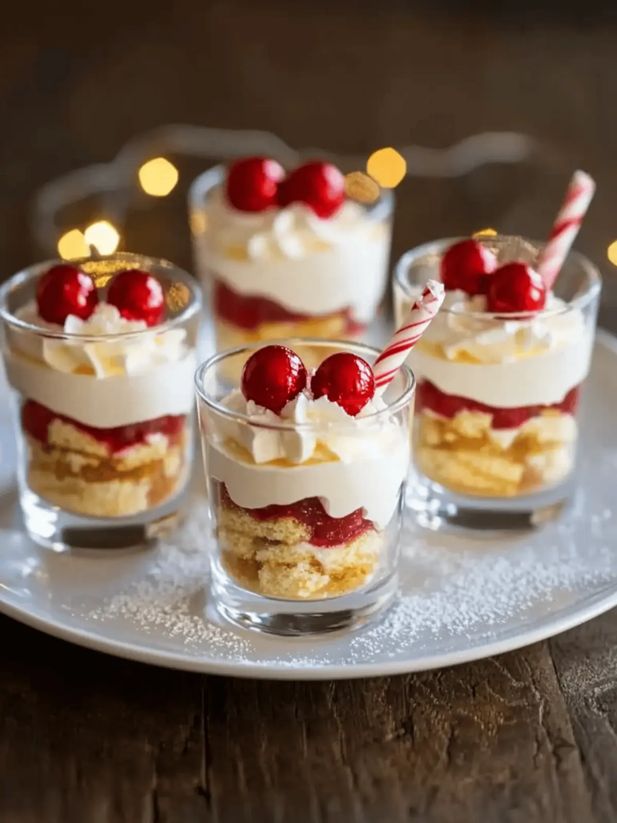 Mini Christmas Trifles