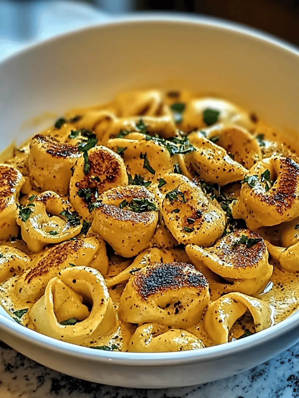 Delicious Cajun Chicken Tortellini with Garlic Sauce in 30 Minutes 2 Delicious Cajun Chicken Tortellini with Garlic Sauce in 30 Minutes