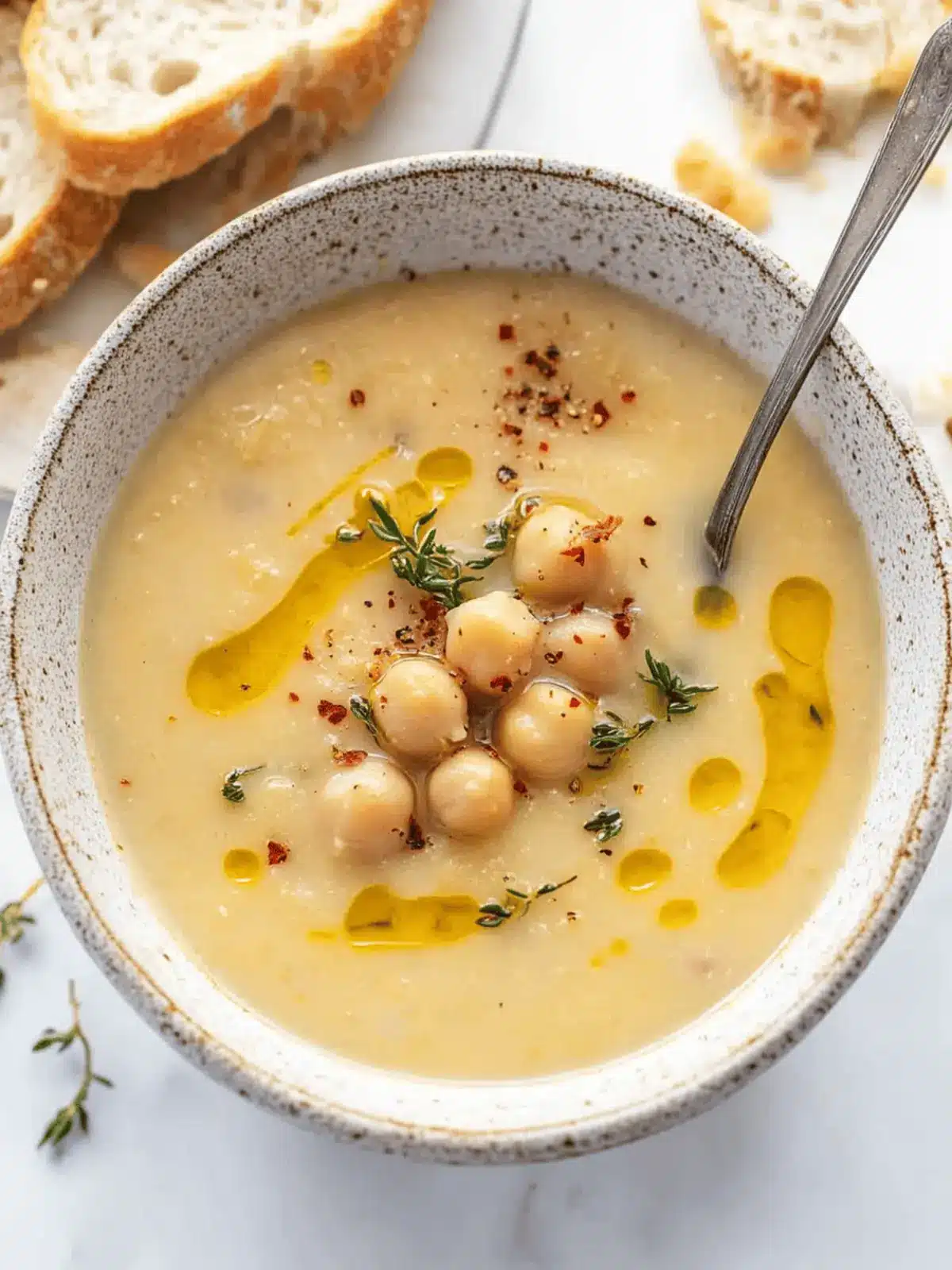 Hearty Vegan Garlic Chickpea Soup for Cozy Nights 3 Vegan Garlic Chickpea Soup